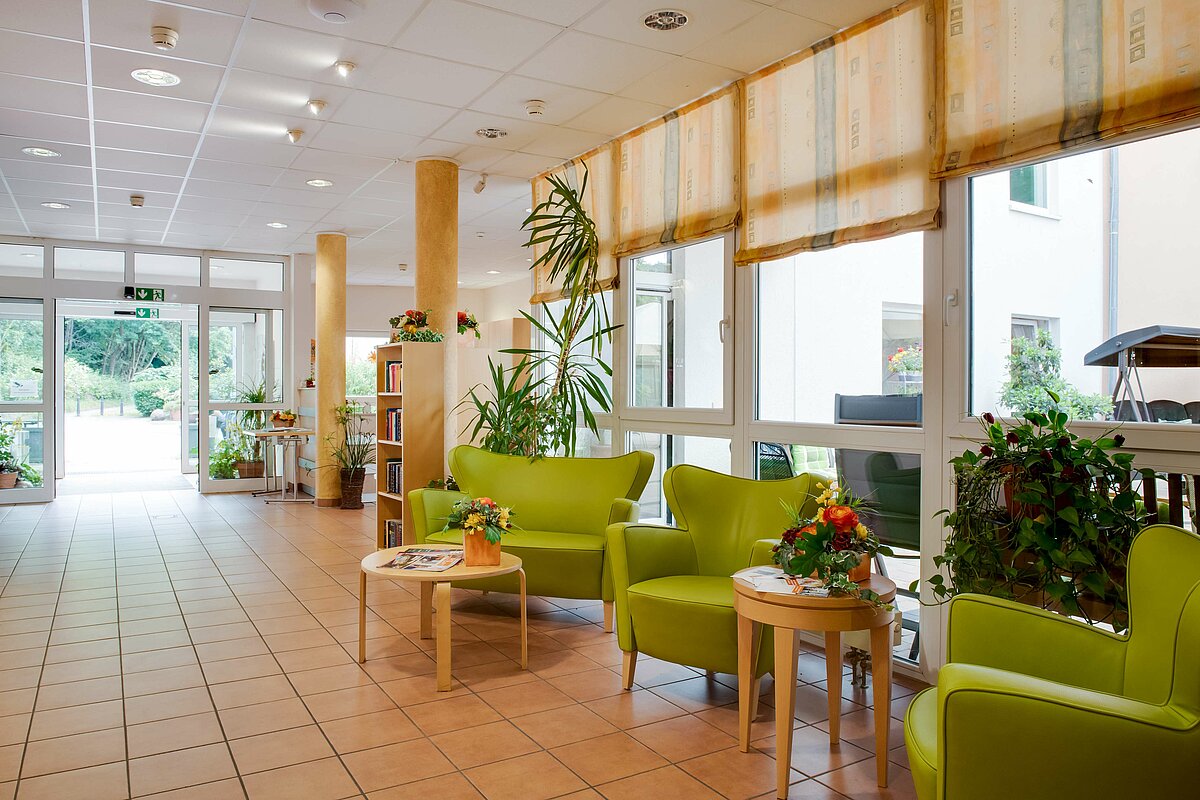 Lobby des CMS Pflegeheims in Odenthal